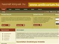 http://www.hasznaltkonyvek.hu ismertető oldala